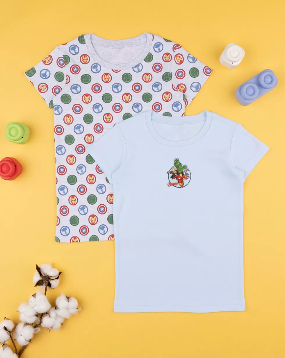 Pack 2 T-Shirt Bimbo "Avangers”-Prenatal Store