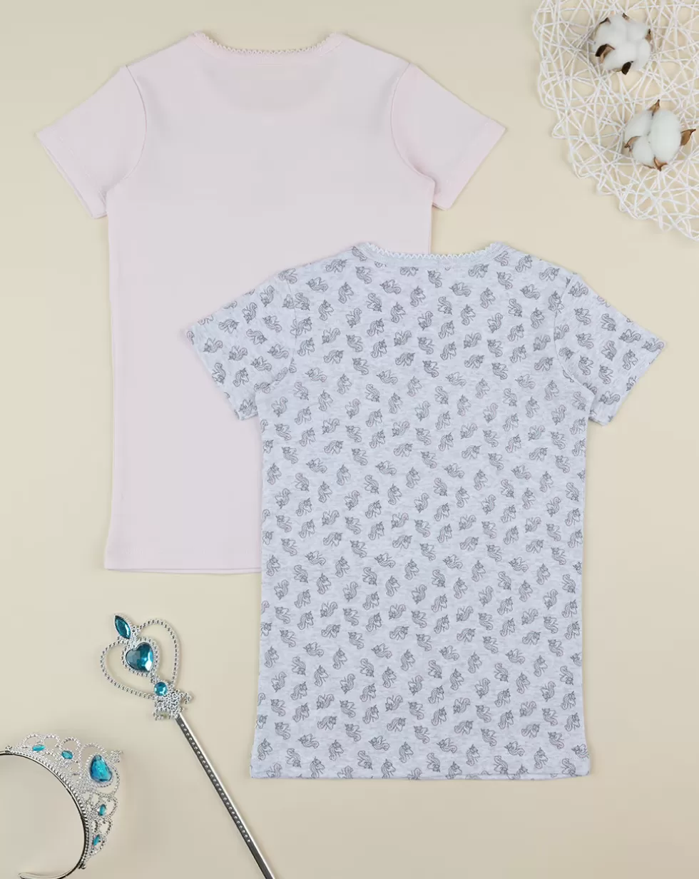 Pack 2 T-Shirt Girl "Unicorni”-Prenatal Best Sale