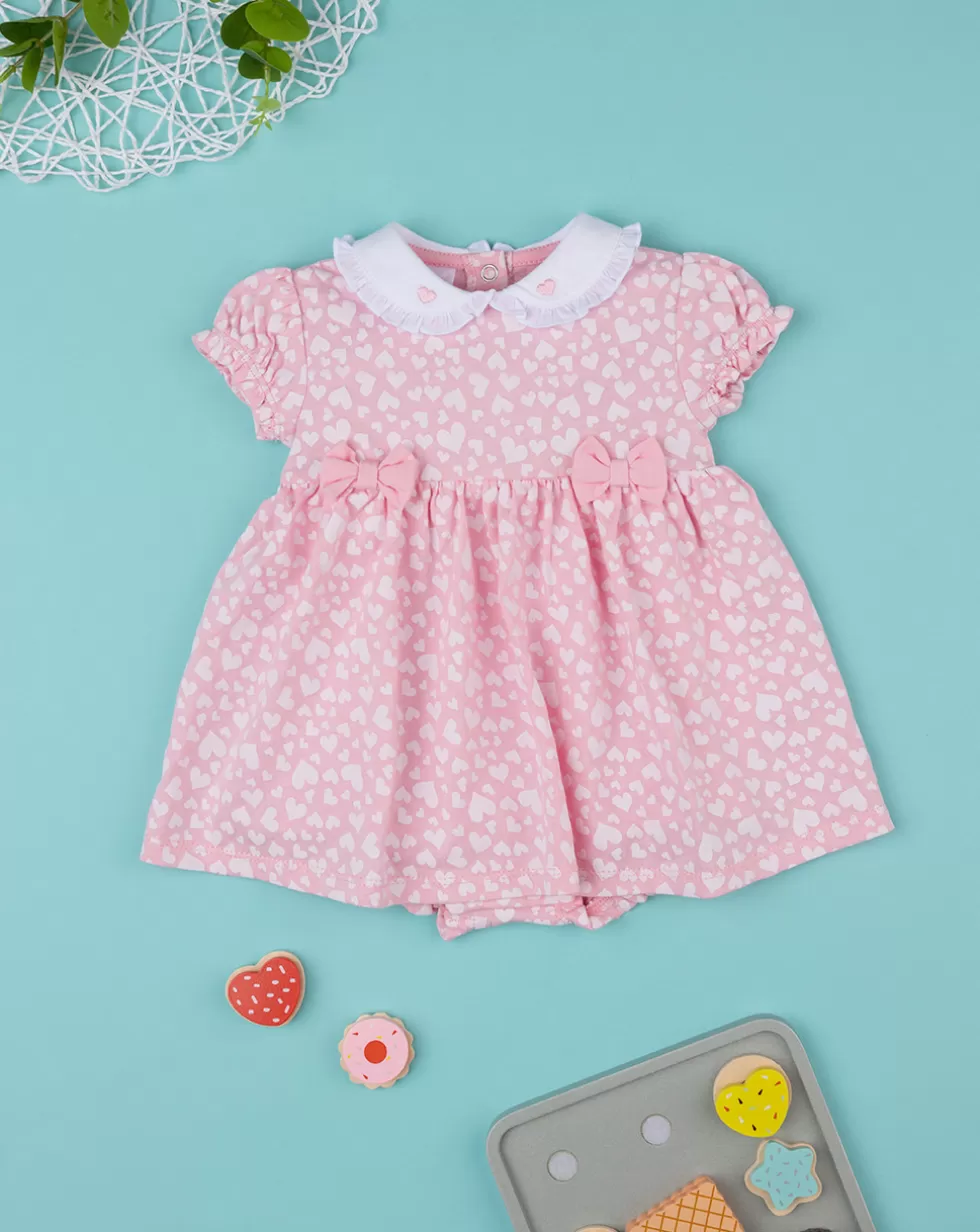 Pagliaccetto Bimba Jersey A Fiori-Prenatal Fashion