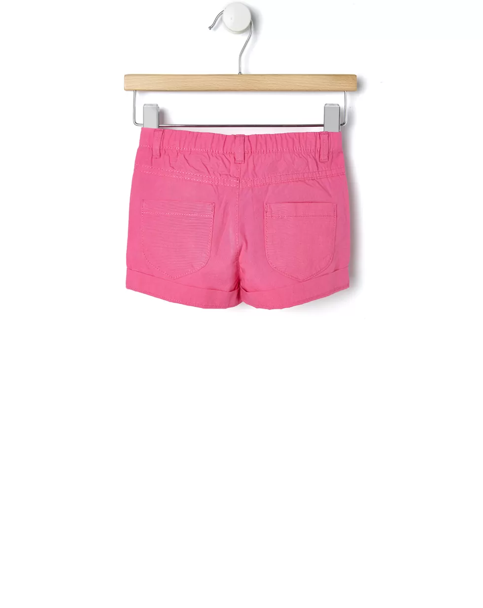 Pantaloncini In Popeline Fucsia-Prenatal Store