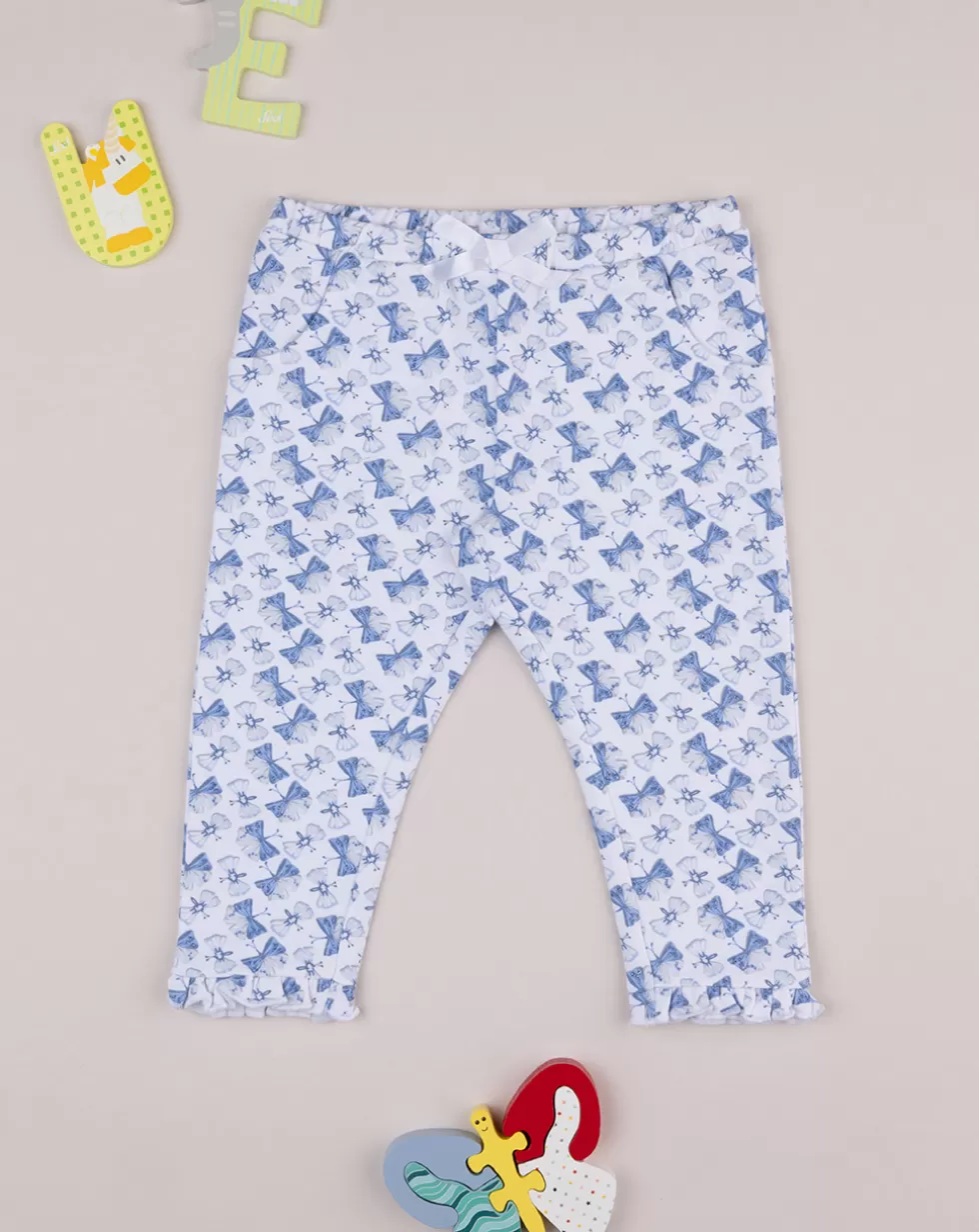 Pantalone French Terry Bimba Blu-Prenatal Outlet