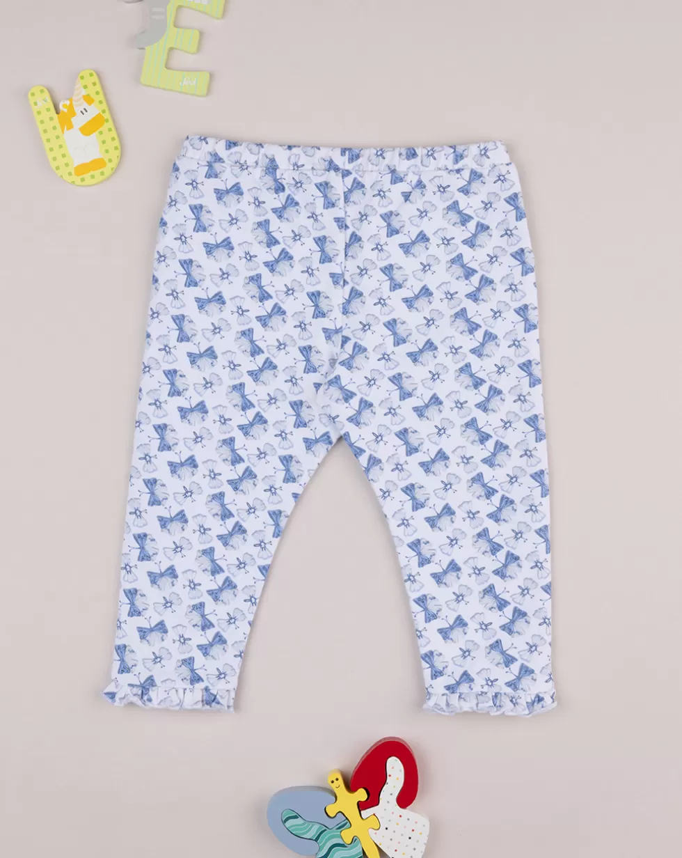 Pantalone French Terry Bimba Blu-Prenatal Outlet