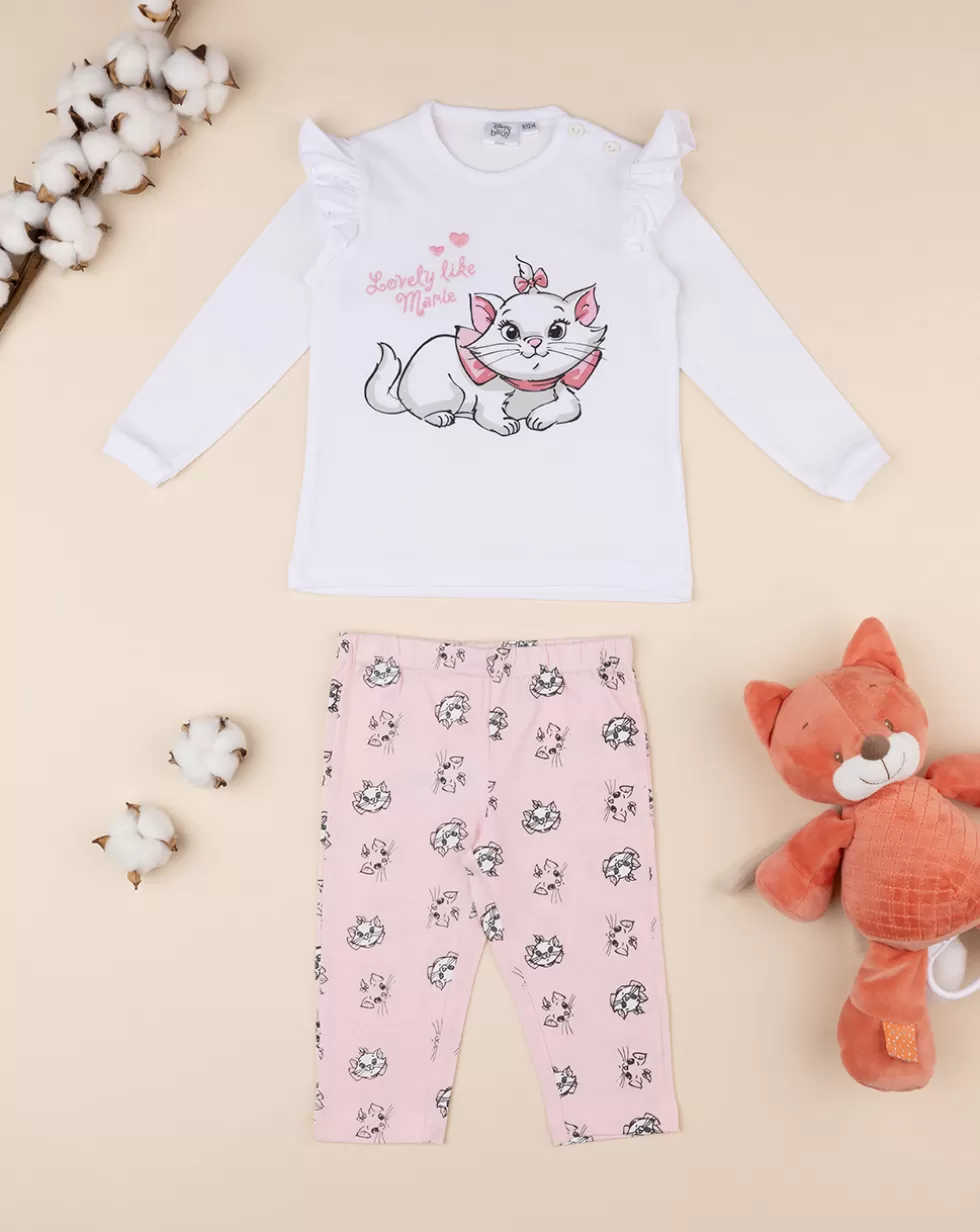 Pigiama Leggero Bambina Disney Marie-Prenatal Clearance