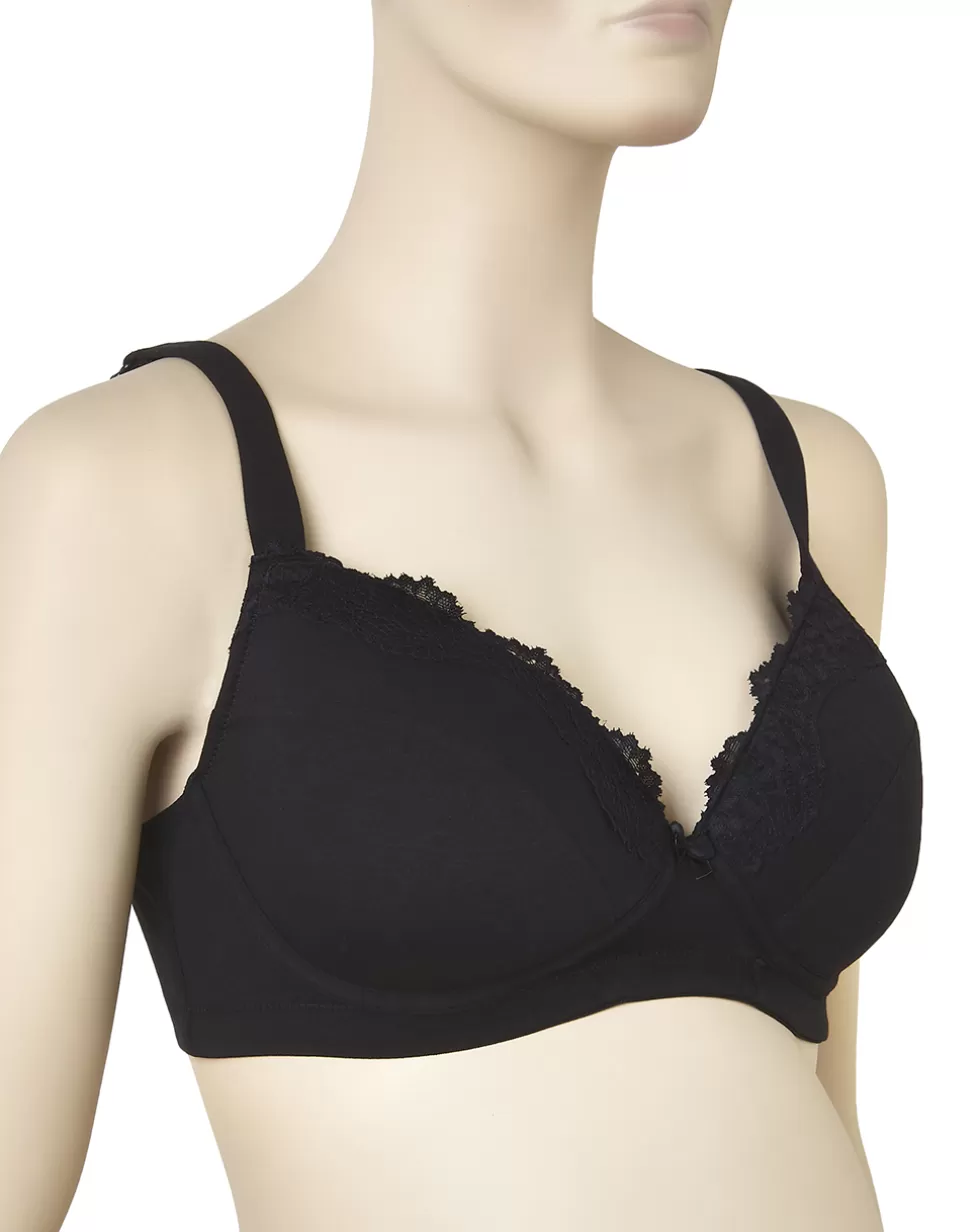 Reggiseno Gravidanza Imbottito Con Pizzo Coppa C-Prenatal Store