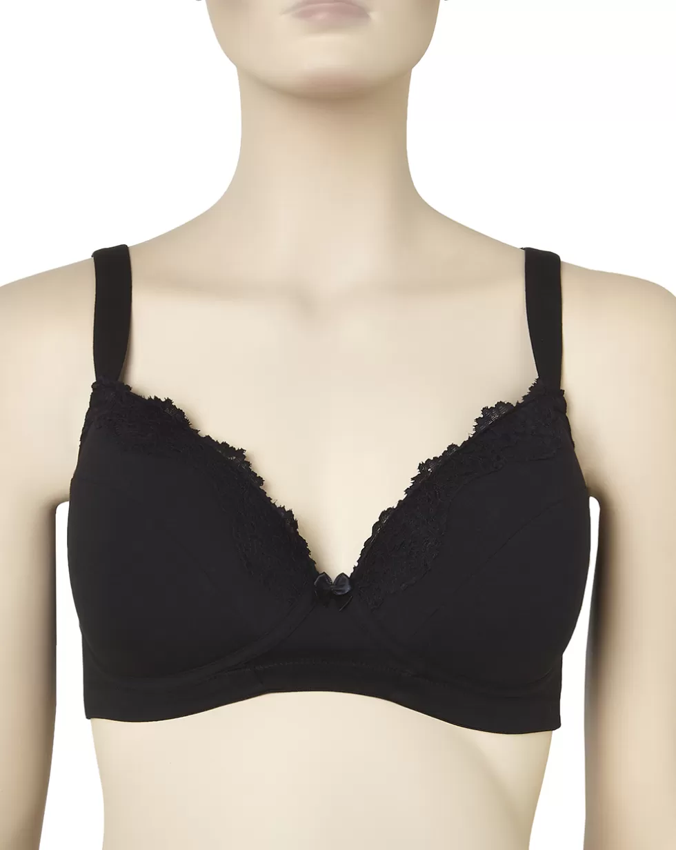 Reggiseno Gravidanza Imbottito Con Pizzo Coppa C-Prenatal Store