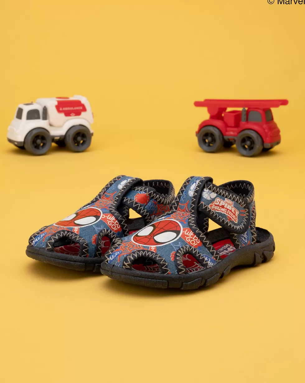 Sandalo Bambino In Tela Spiderman-SILVERLIT Shop