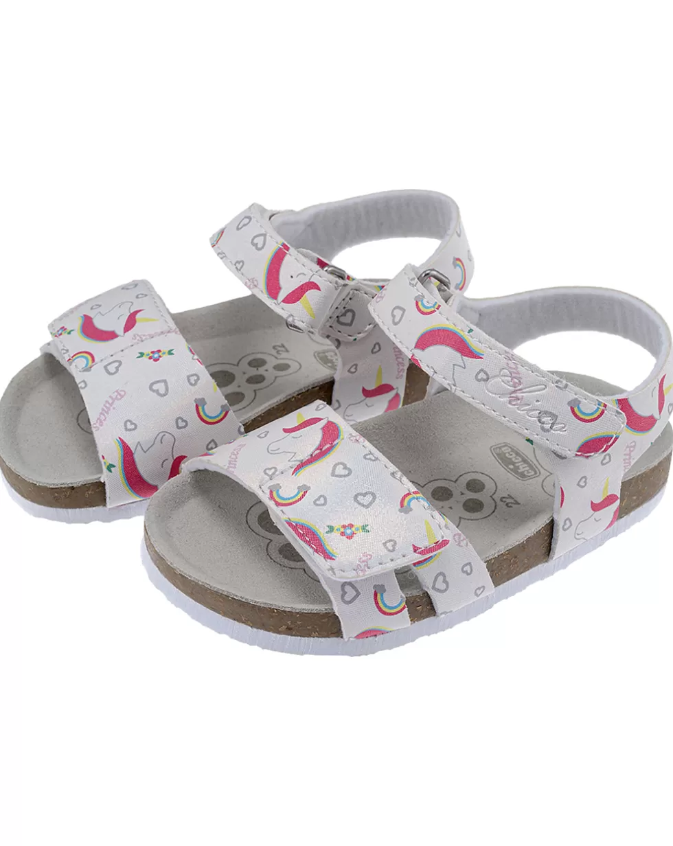 Sandalo Findy Allover Unicorno-Chicco Sale