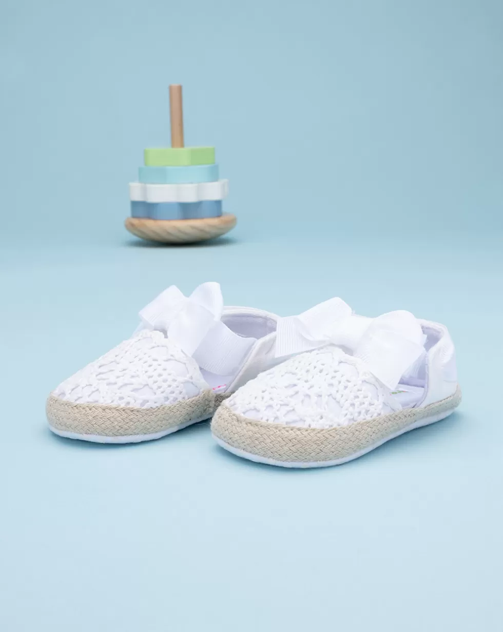 Sandalo Neonata Elegant Bianco-Prenatal New