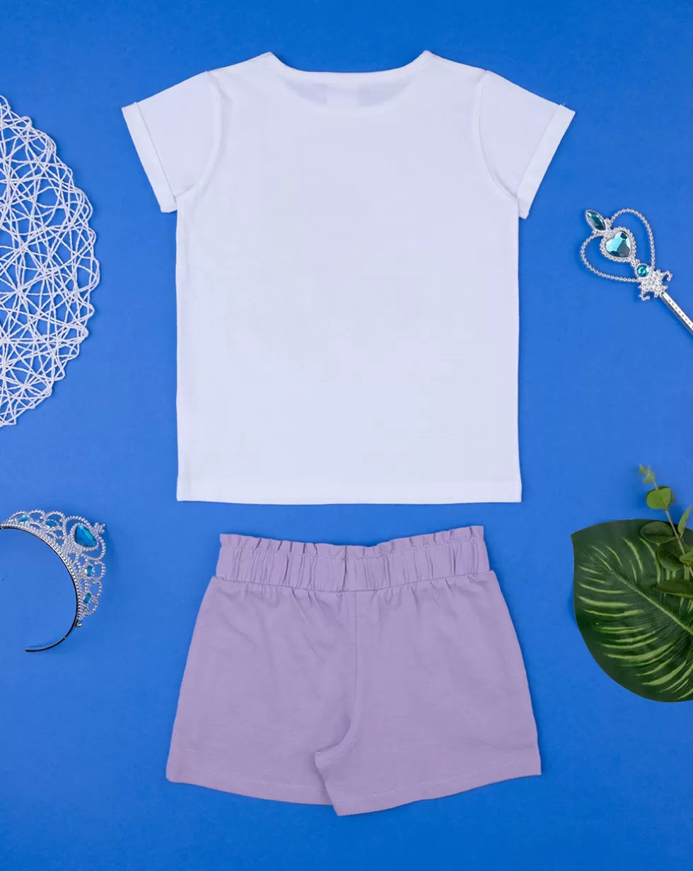 Set Bambina T-Shirt + Shorts "Sirenetta”-Prenatal Online