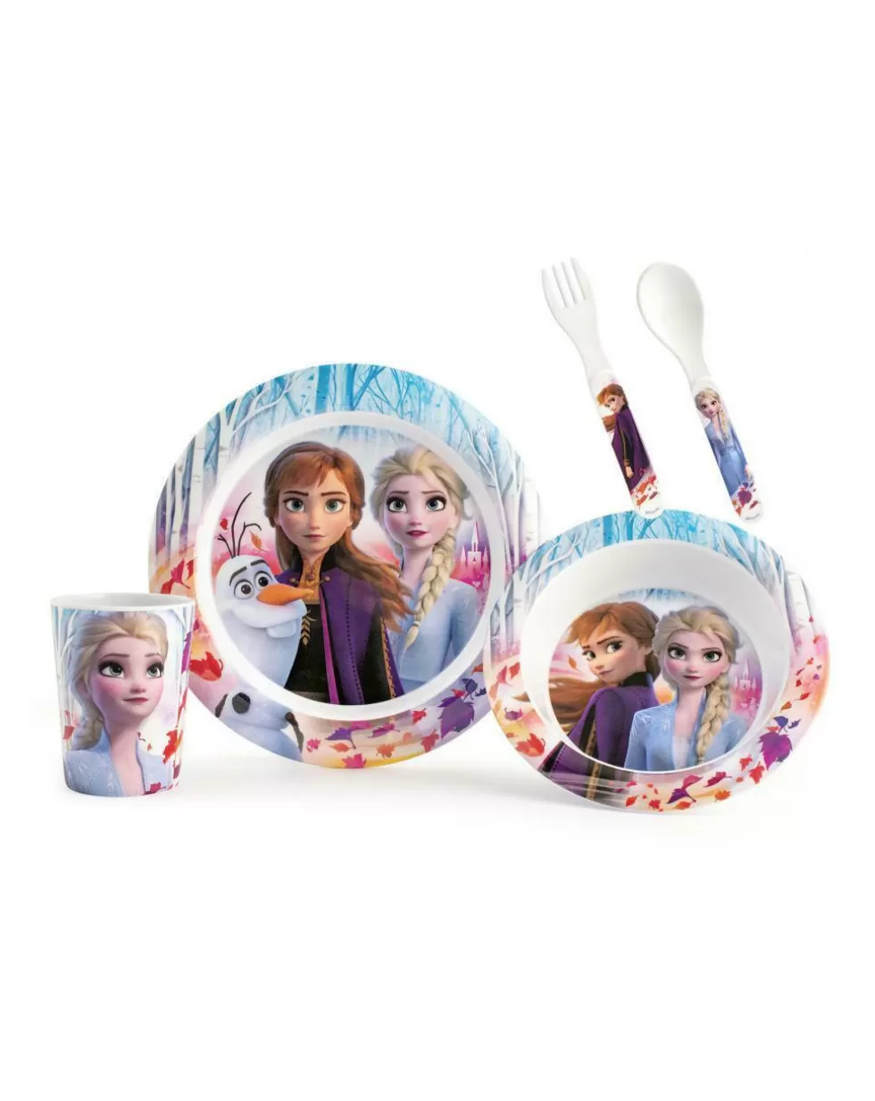 Set Pappa Frozen 2 Disney 5 Pezzi-Disney, Lulabi Disney, Lulabi Sale