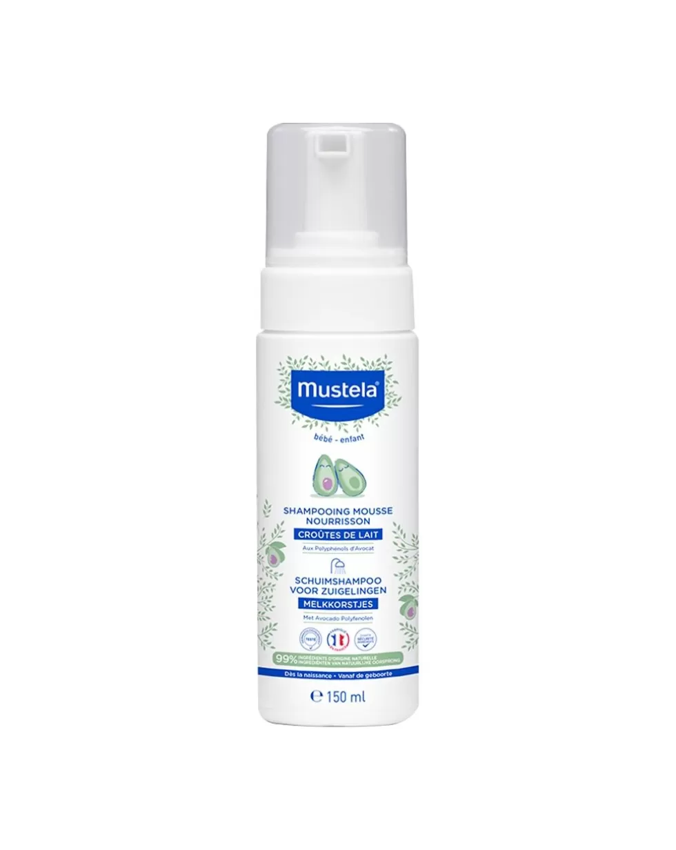 Shampoo Mousse Crosta Lattea 150 Ml-Mustela Discount