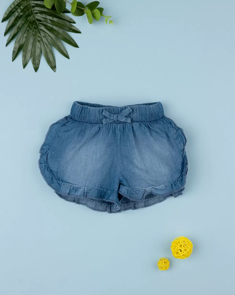 Shorts Bimba Chambray-Prenatal Hot