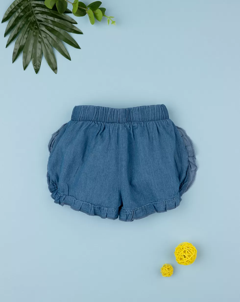 Shorts Bimba Chambray-Prenatal Hot