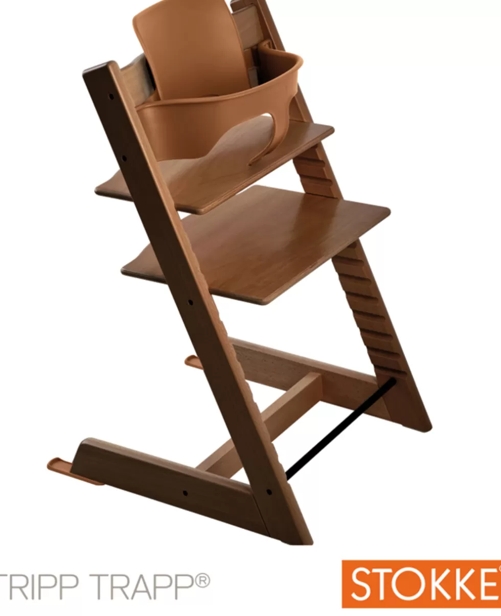 ? Baby Set Per Tripp Trapp? - Walnut Brown-Stokke Clearance