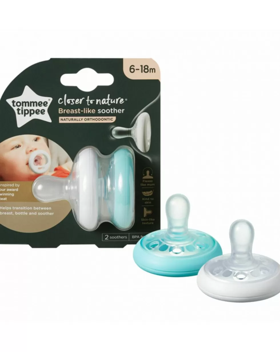 2 Succhi Simili Al Seno Mat6-18M-Tommee Tippee Hot