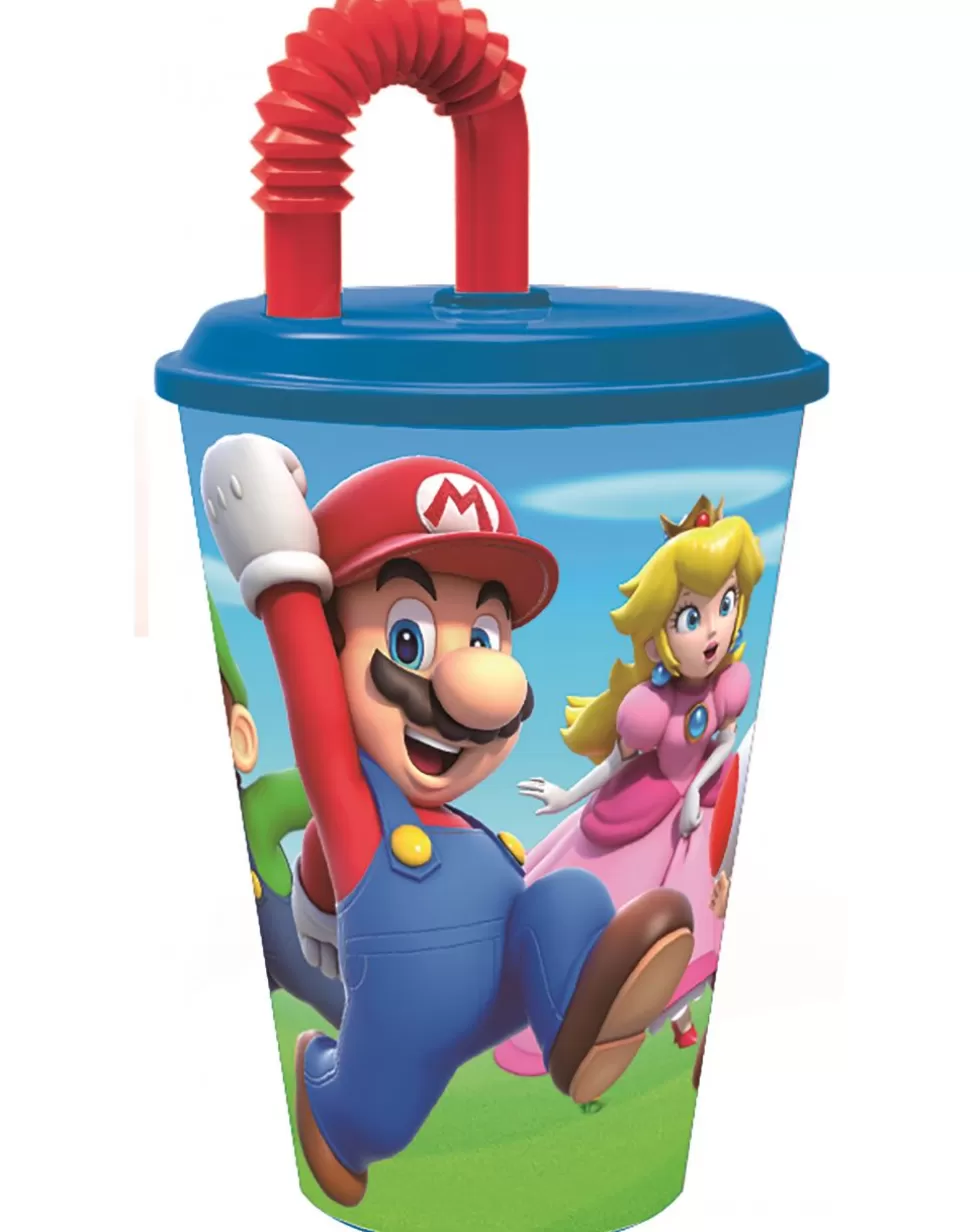 Super Mario Bros. - Bicchiere Sport 430 Ml.-Nintendo Fashion