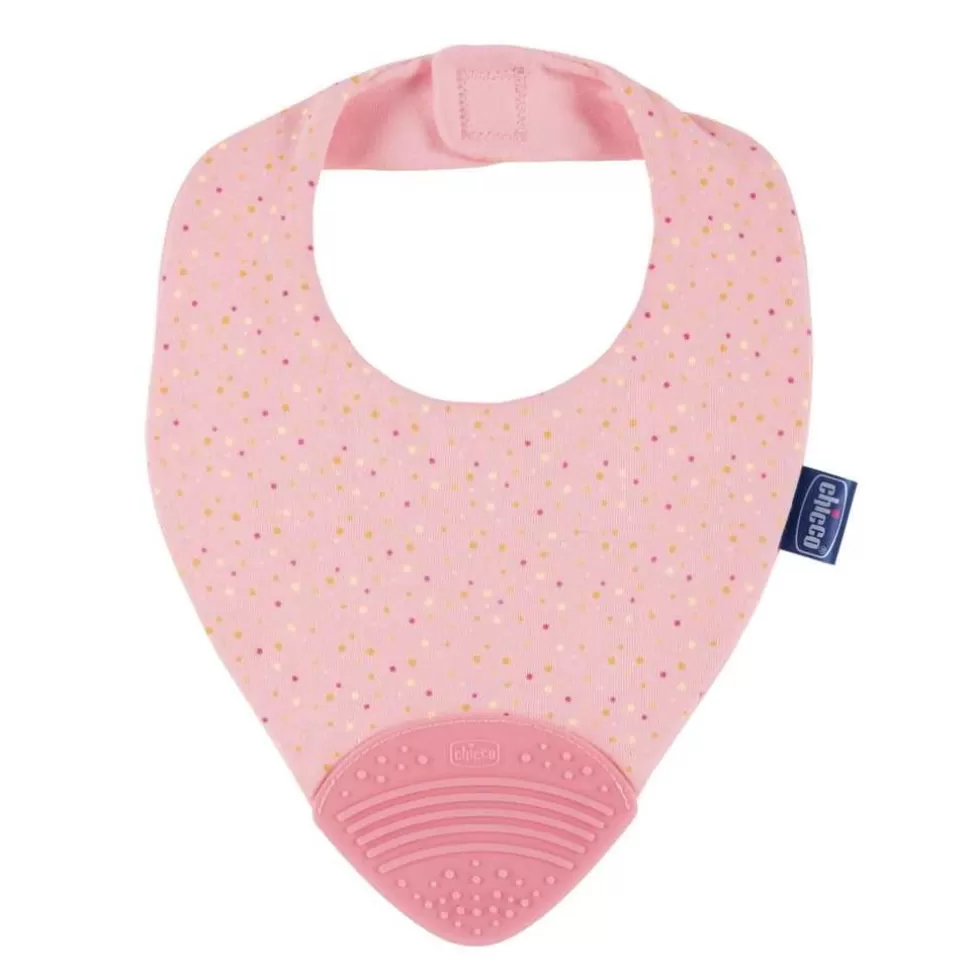 Teether Gummy Bib Rosa-Chicco Sale