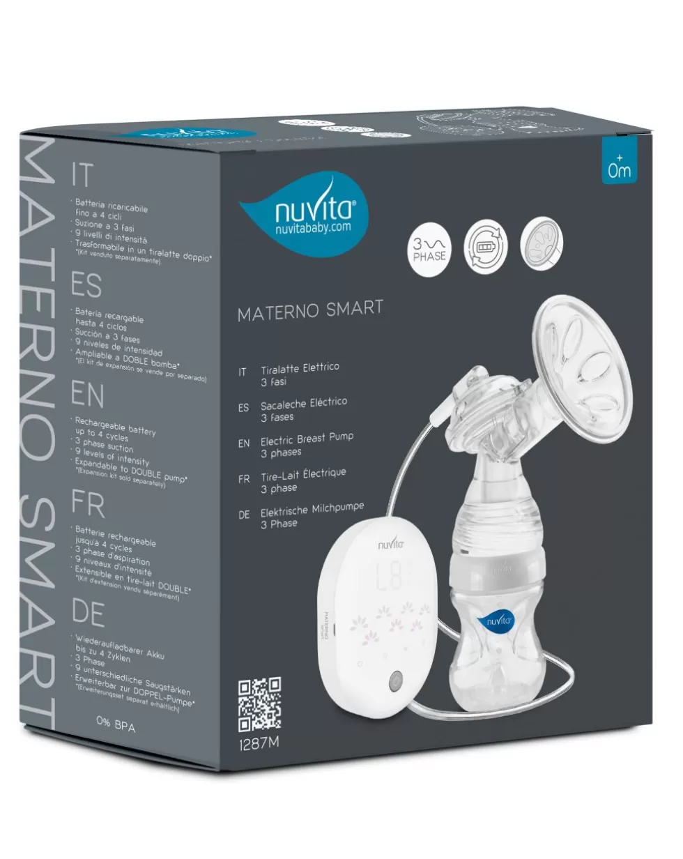 Tiralatte Elettrico A 3 Fasi - Materno Smart 1287M-Nuvita Sale