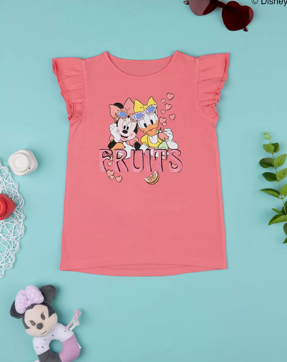 T-Shirt Bambina Stampa Disney-Prenatal Clearance