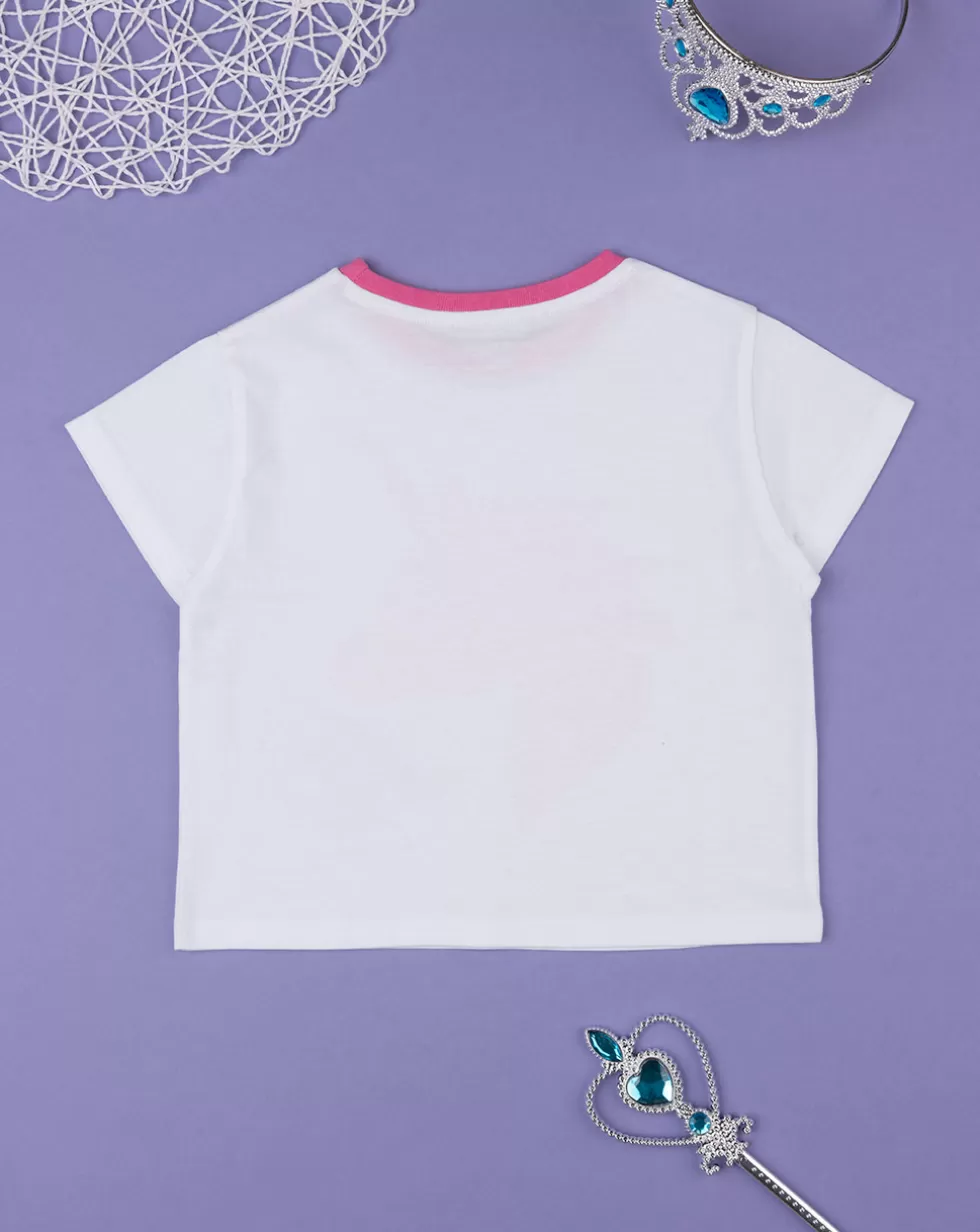 T-Shirt Bambina Stampa Unicorno-Prenatal Fashion