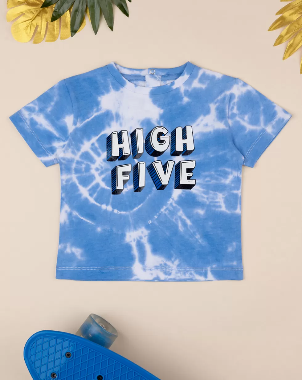 T-Shirt Bambino Tie-Dye "High Five”-Prenatal Cheap