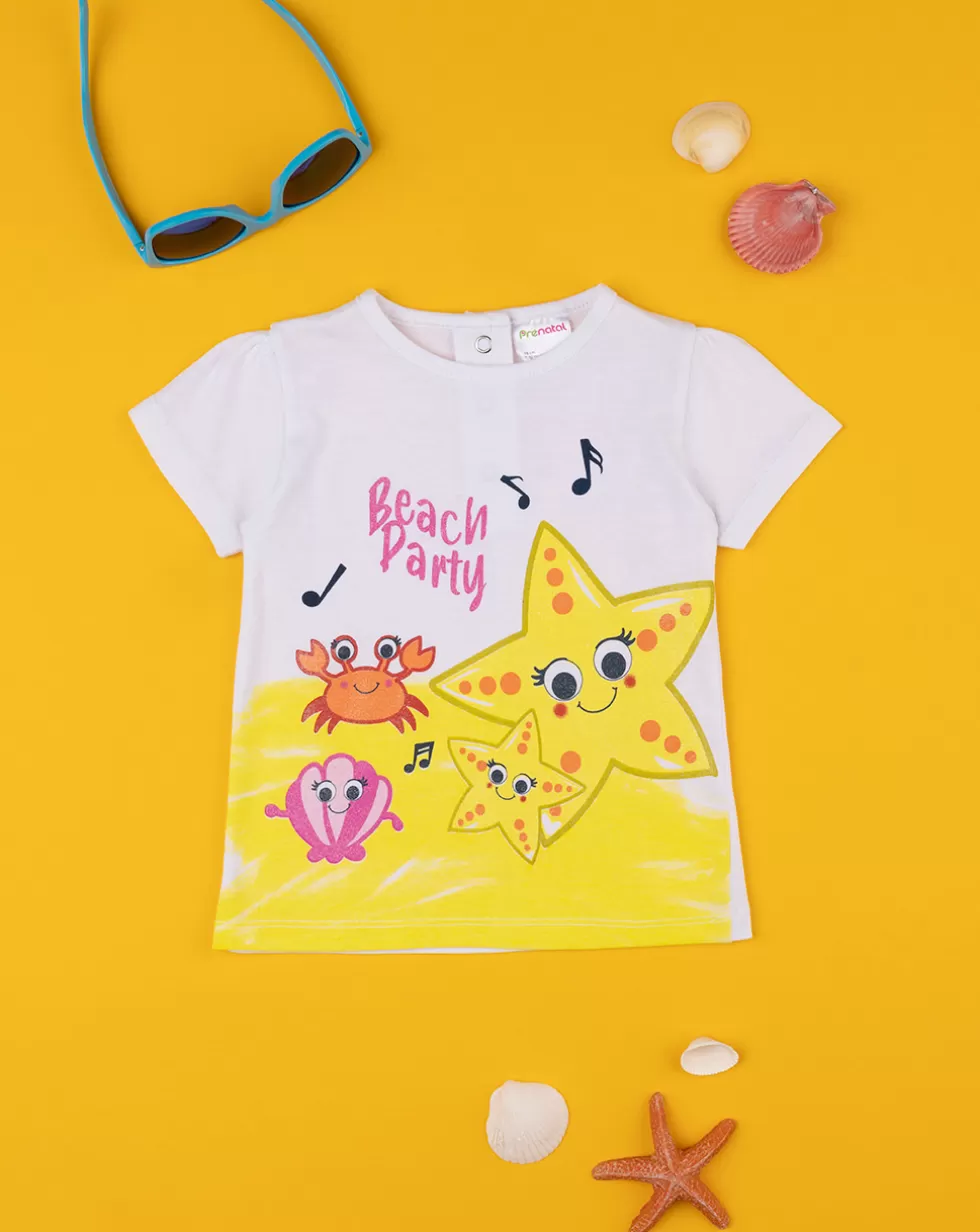 T-Shirt Bimba "Beach Party”-Prenatal Best