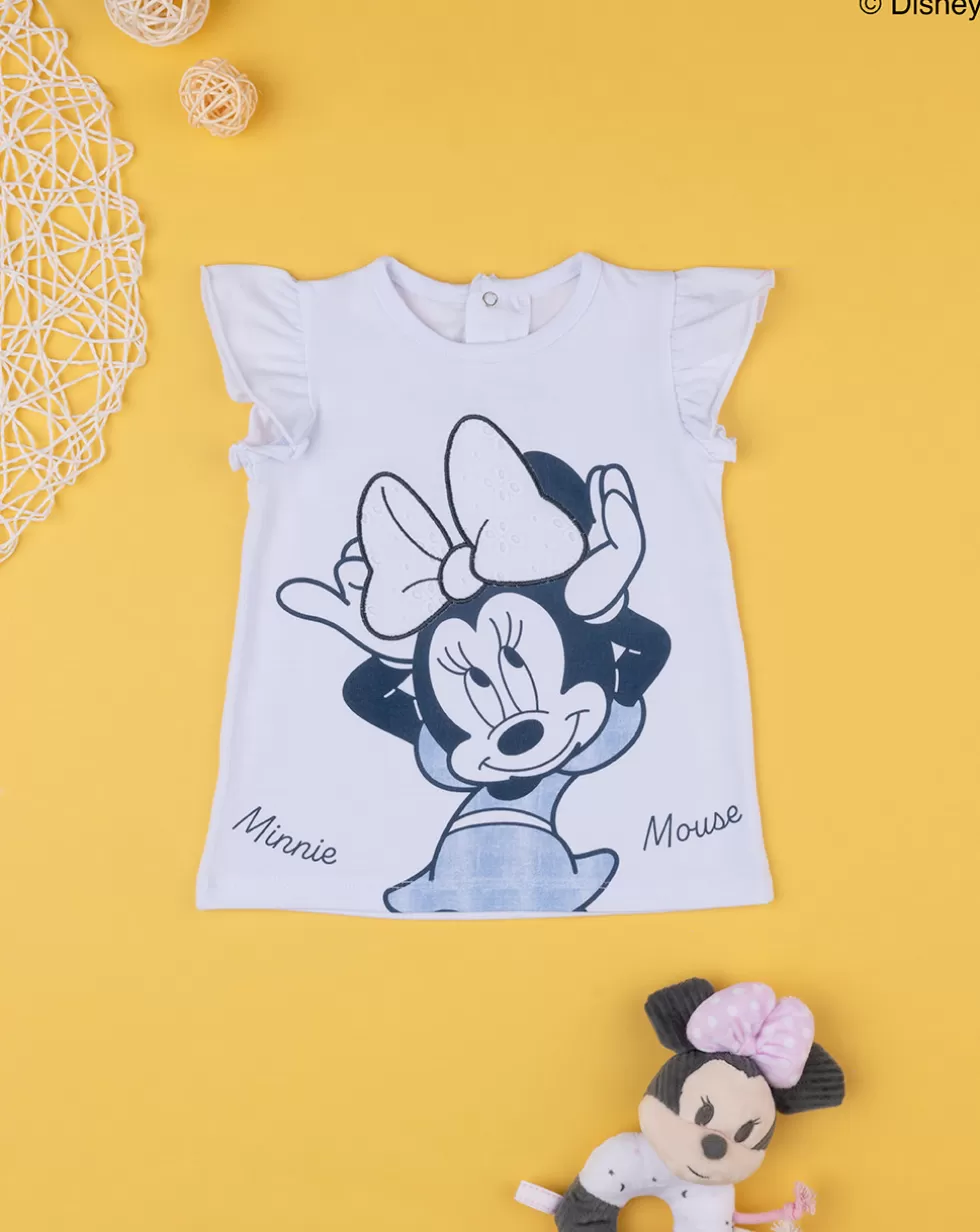 T-Shirt Bimba "Minnie” Bianca-Prenatal Shop