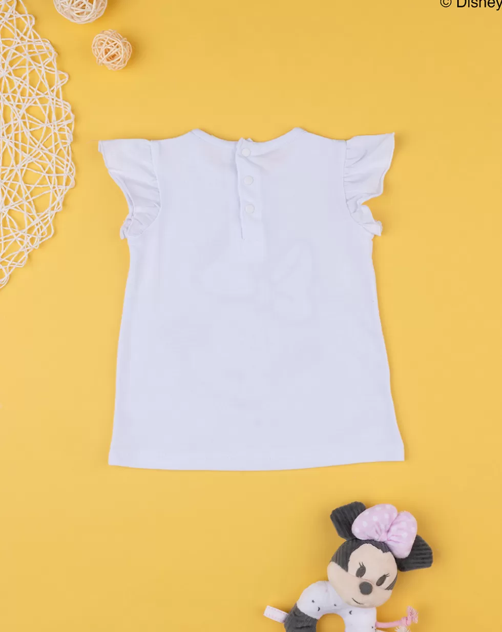 T-Shirt Bimba "Minnie” Bianca-Prenatal Shop