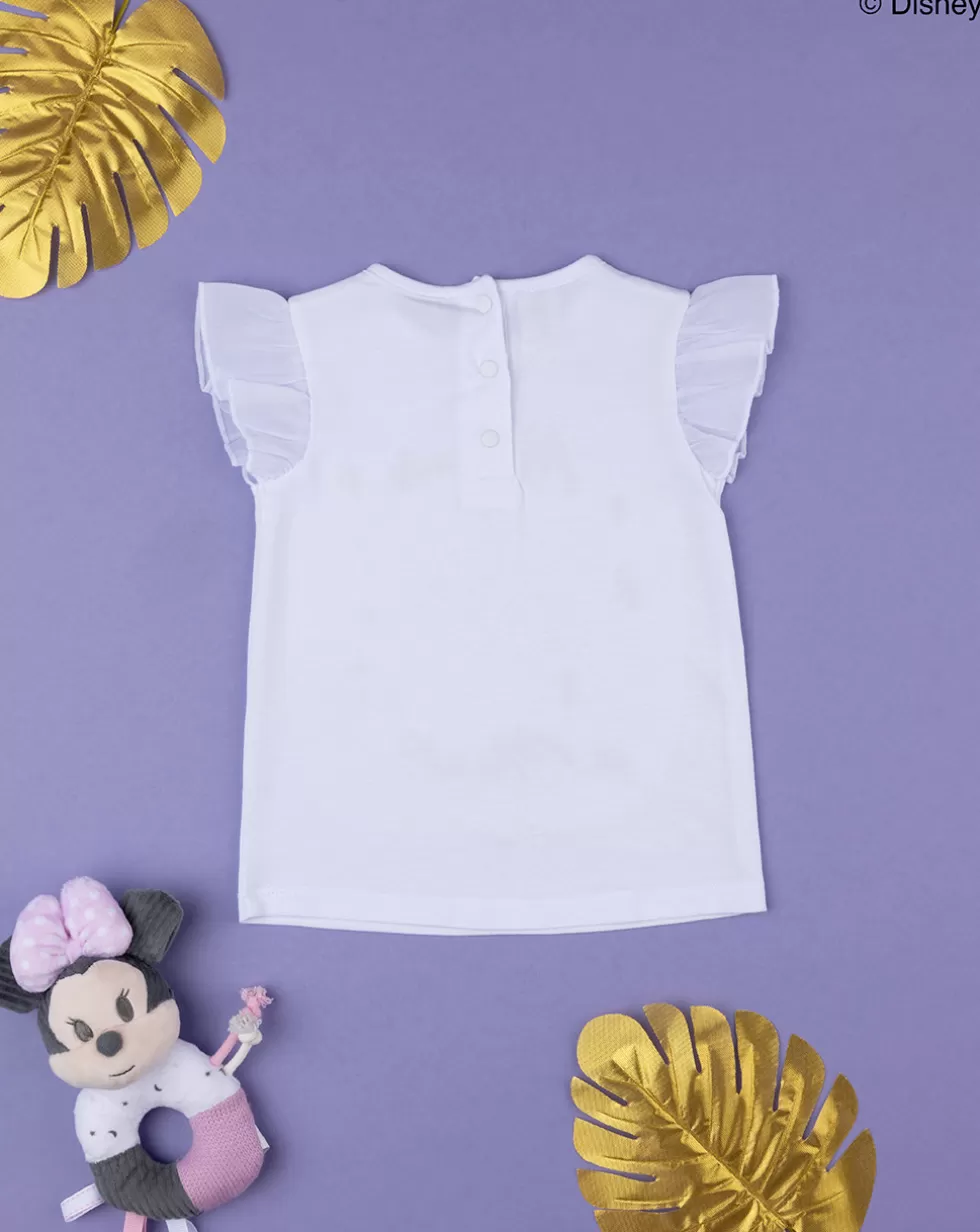 T-Shirt Bimba "Minnie Dorata” Organic Cotton-Prenatal Flash Sale