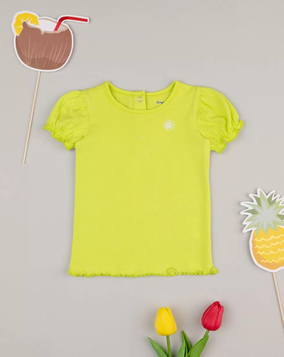 T-Shirt Bimba Total Verde-Prenatal Shop