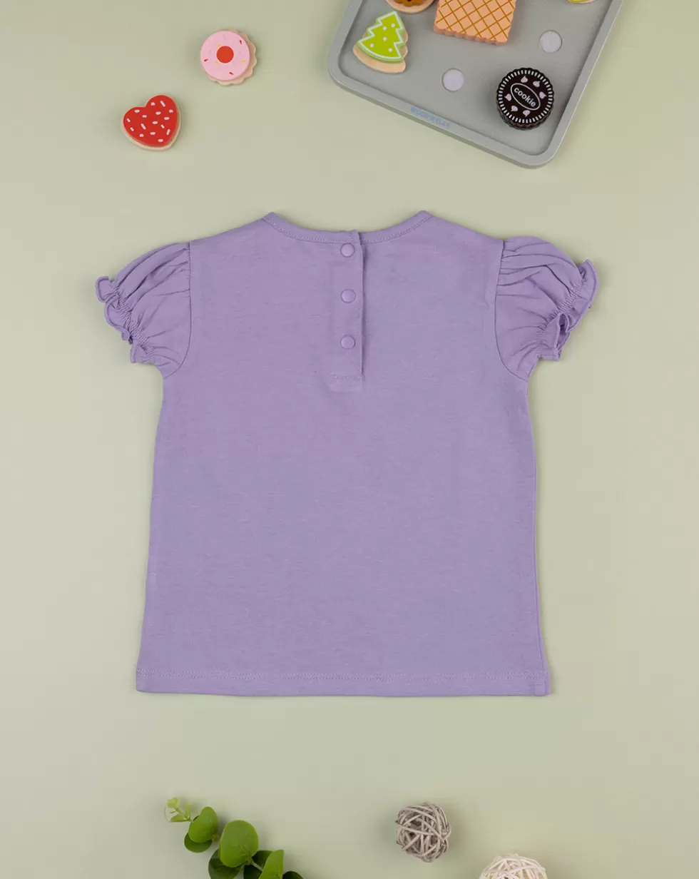 T-Shirt Bimba Viola "Fruit”-Prenatal Hot