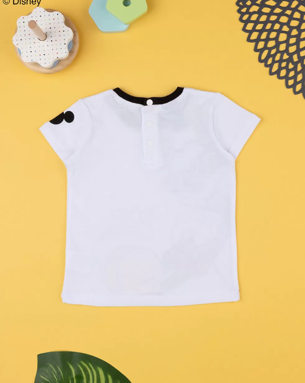 T-Shirt Bimbo "Mickey” Bianca-Prenatal Outlet