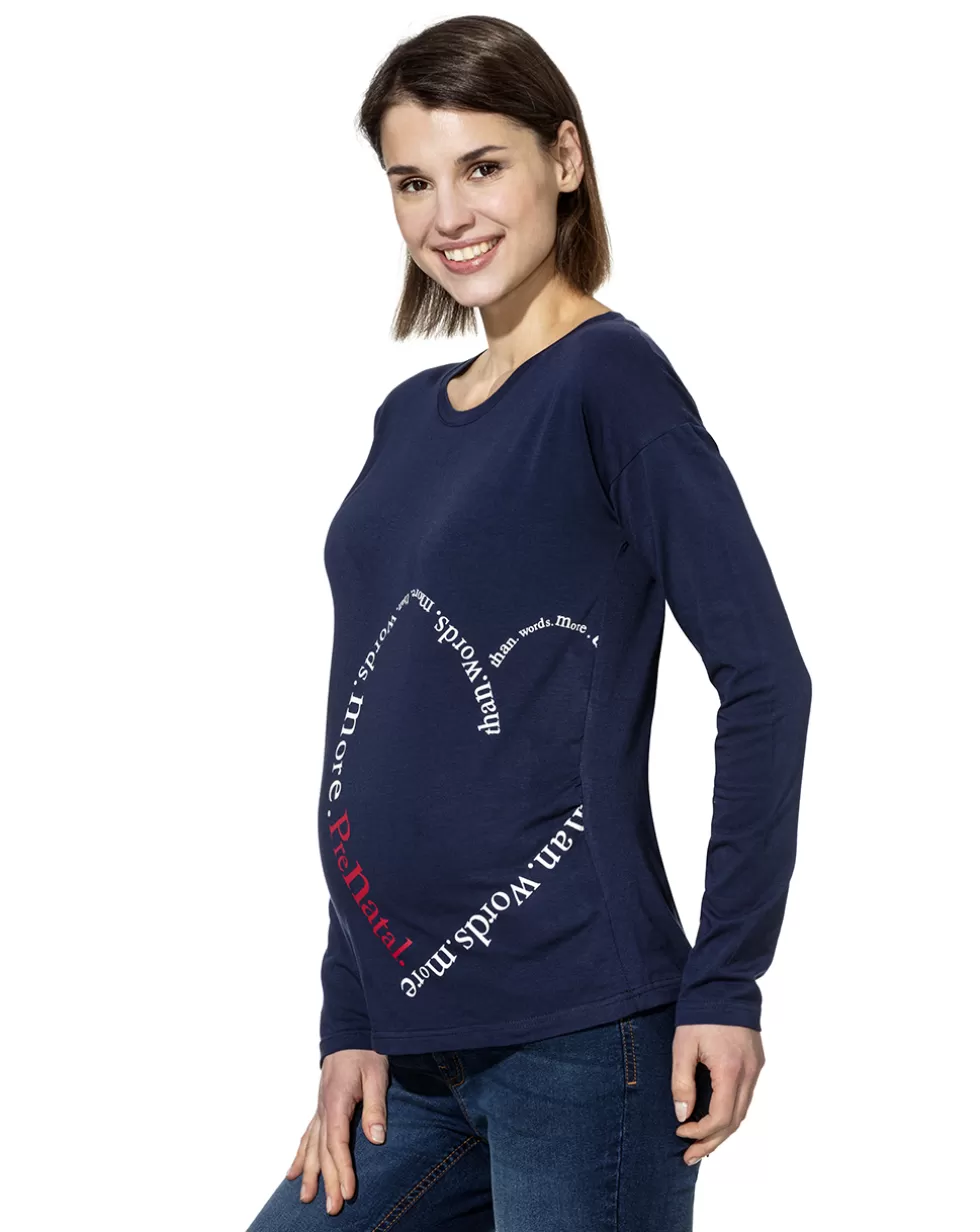 T-Shirt Con Stampa-Prenatal Fashion