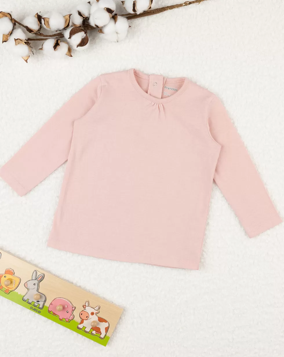 T-Shirt Girl Pink-Prenatal Cheap