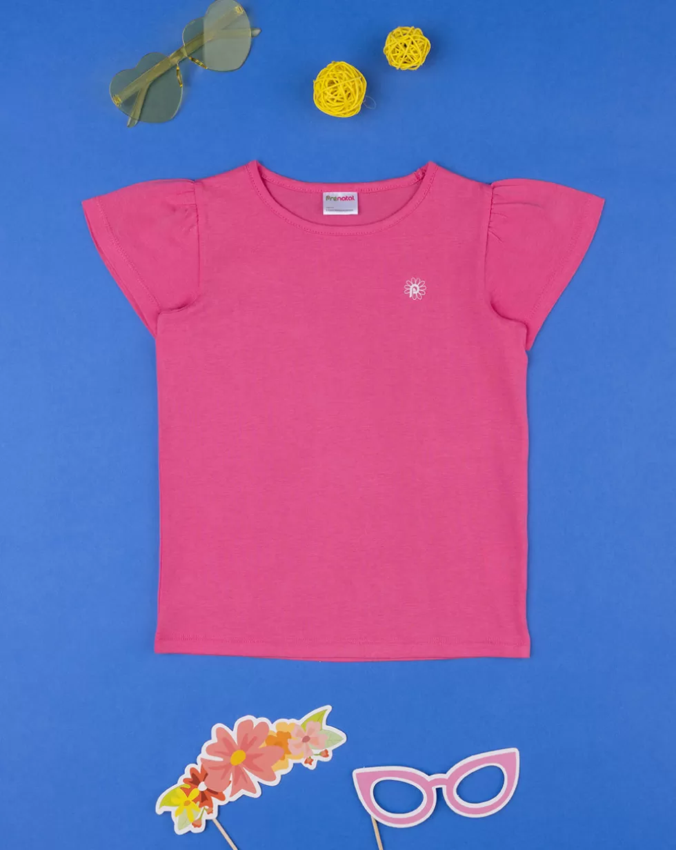 T-Shirt Jersey Bimba Rosa-Prenatal Sale