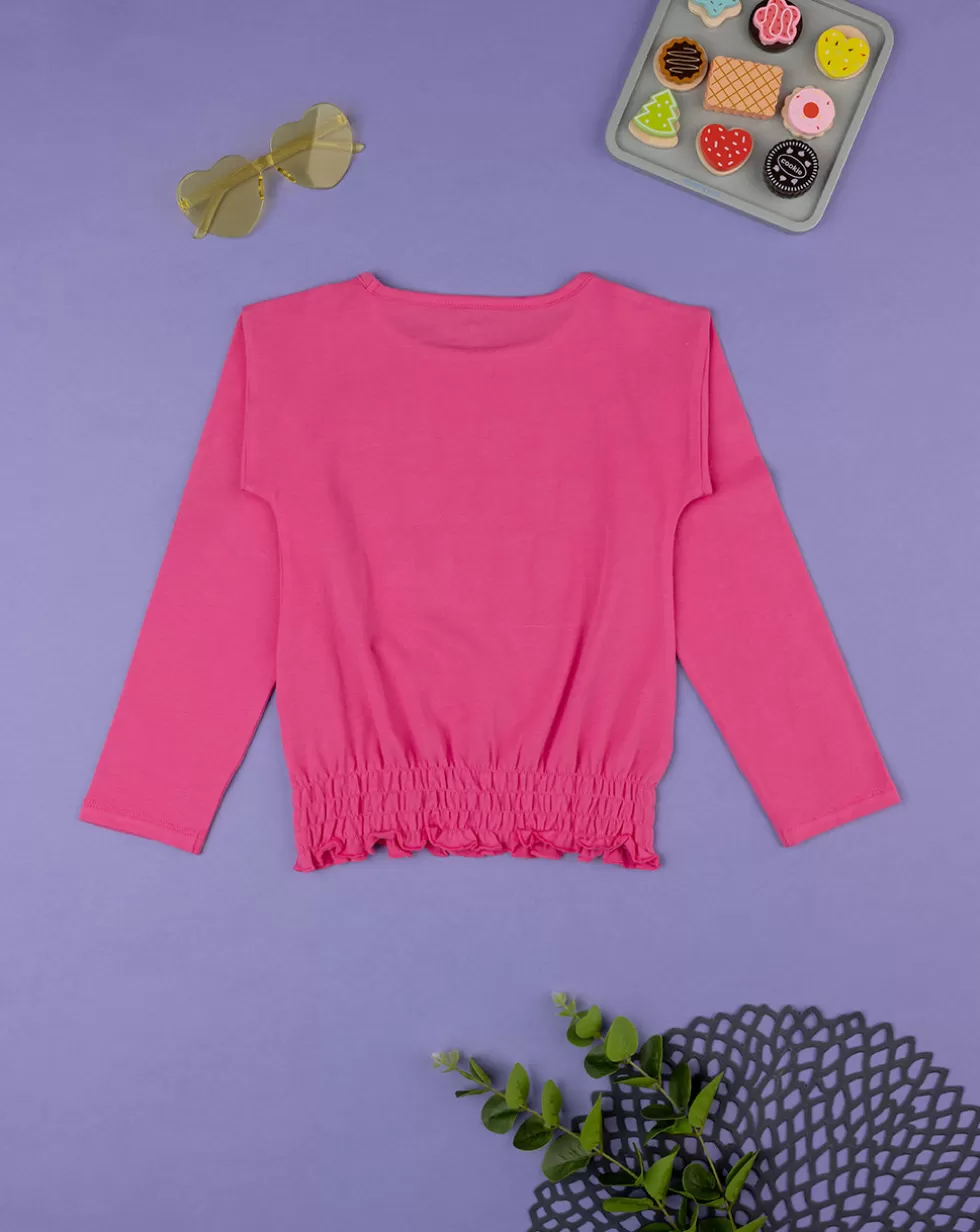 T-Shirt Jersey Bimba Rosa-Prenatal Cheap