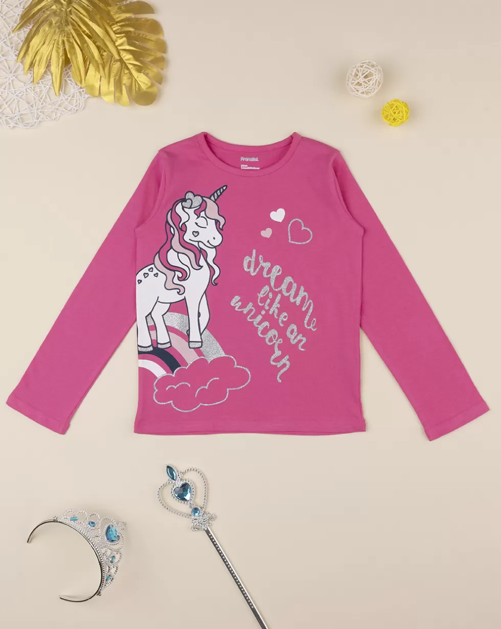 T-Shirt Jersey Bimba "Unicorno”-Prenatal Hot