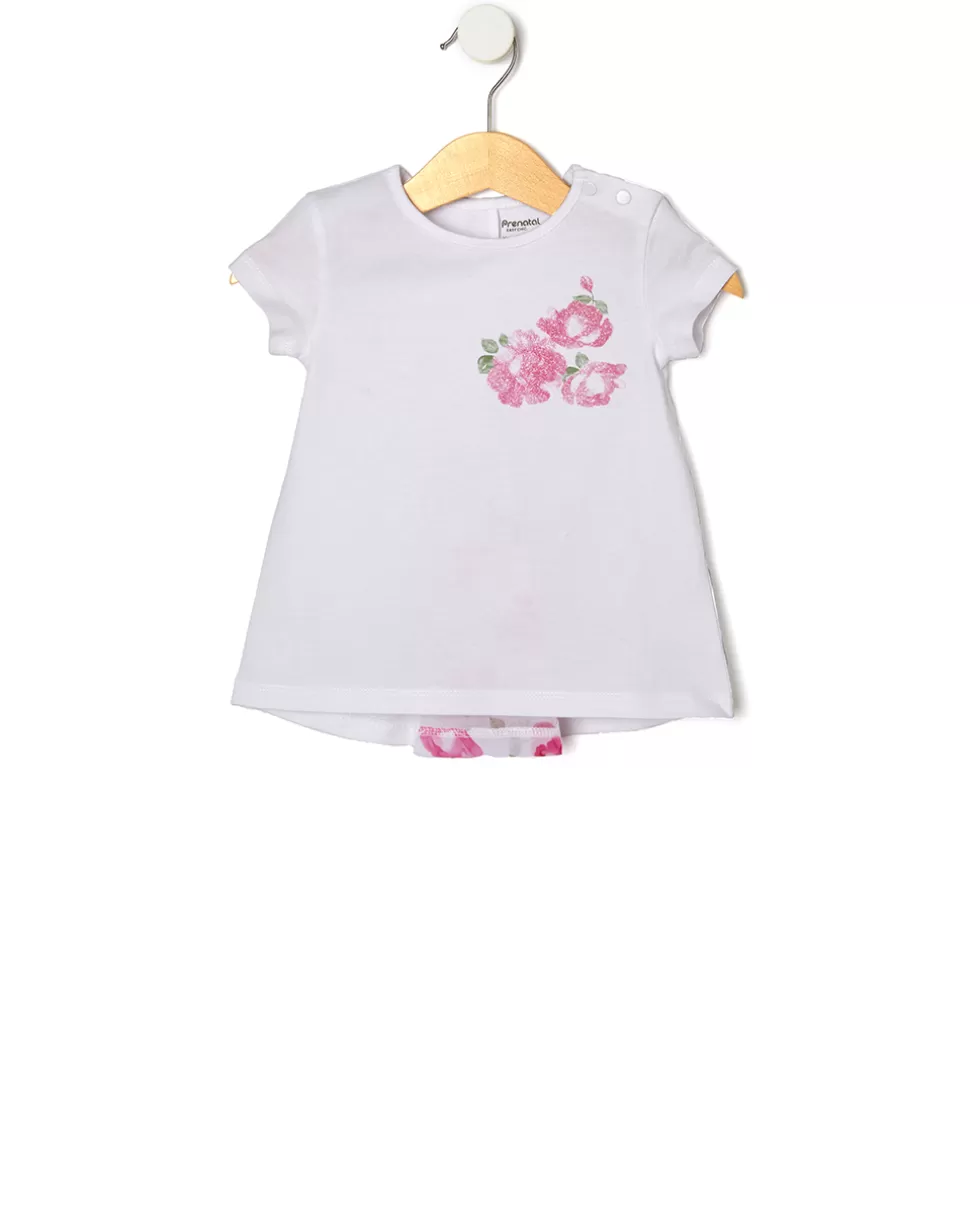 T-Shirt Mezza Manica Con Stampa Glitter-Prenatal Sale