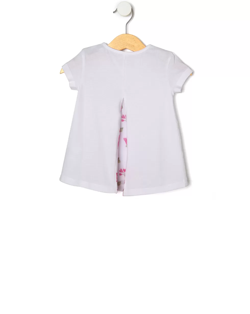 T-Shirt Mezza Manica Con Stampa Glitter-Prenatal Sale