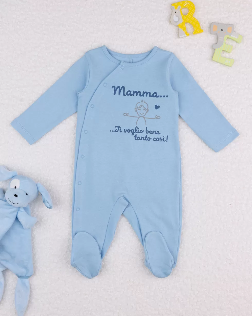 Tutina Bimbo Azzurra "Mamma”-Prenatal Store