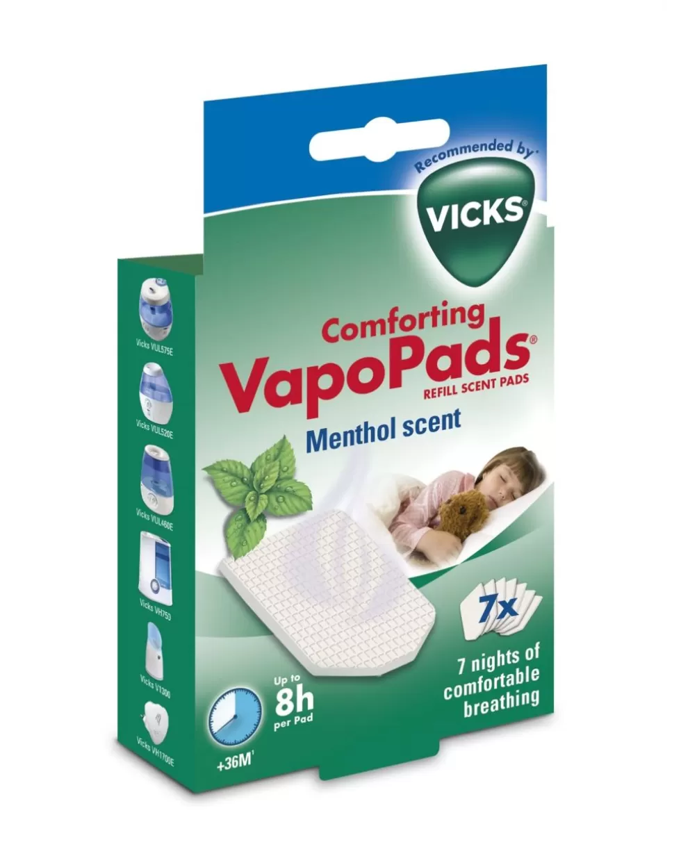 Vapo Pads Mentolo-Vicks Hot