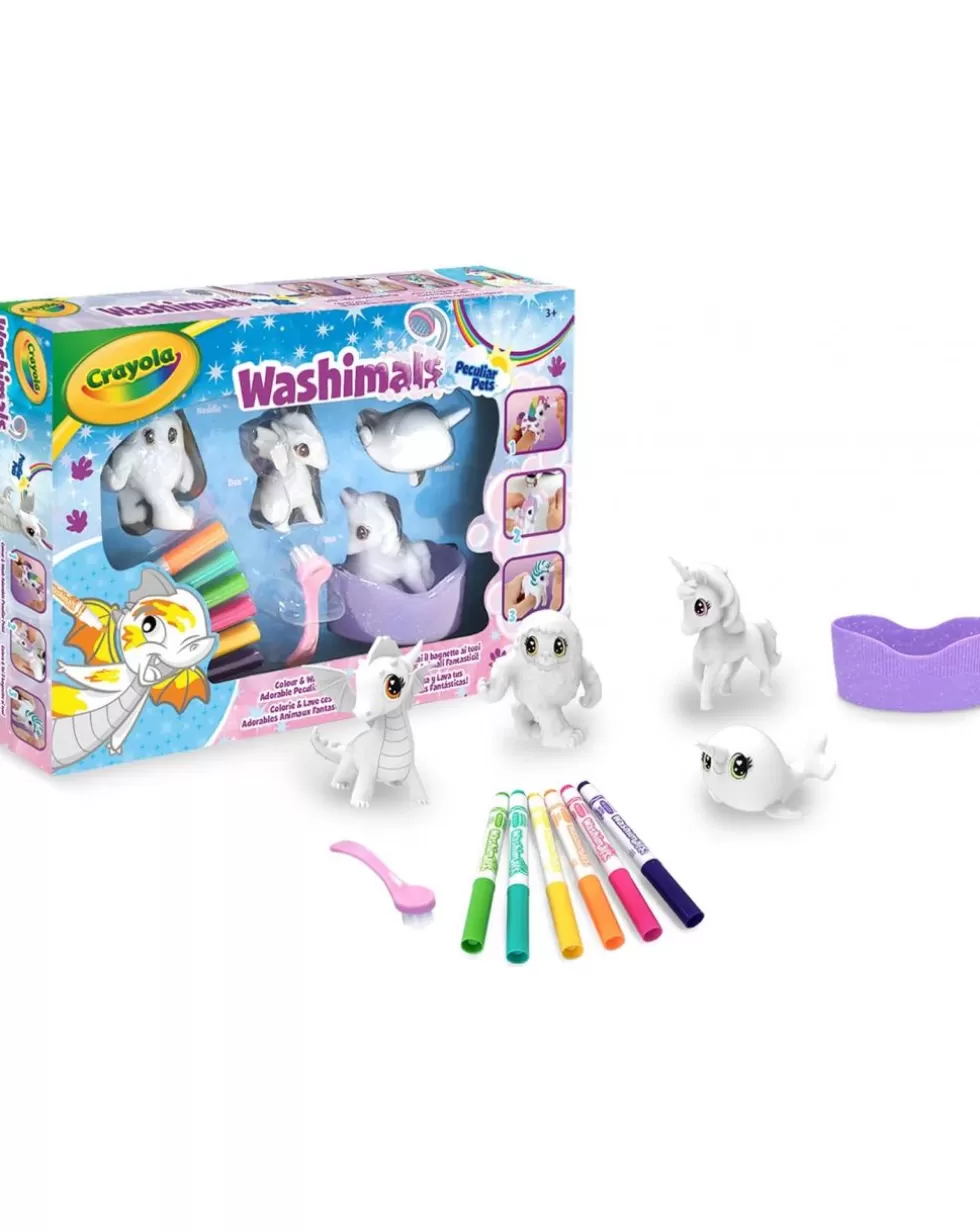 Washimals Peculiar Pet Set Attivita 25-7191 --Crayola Cheap