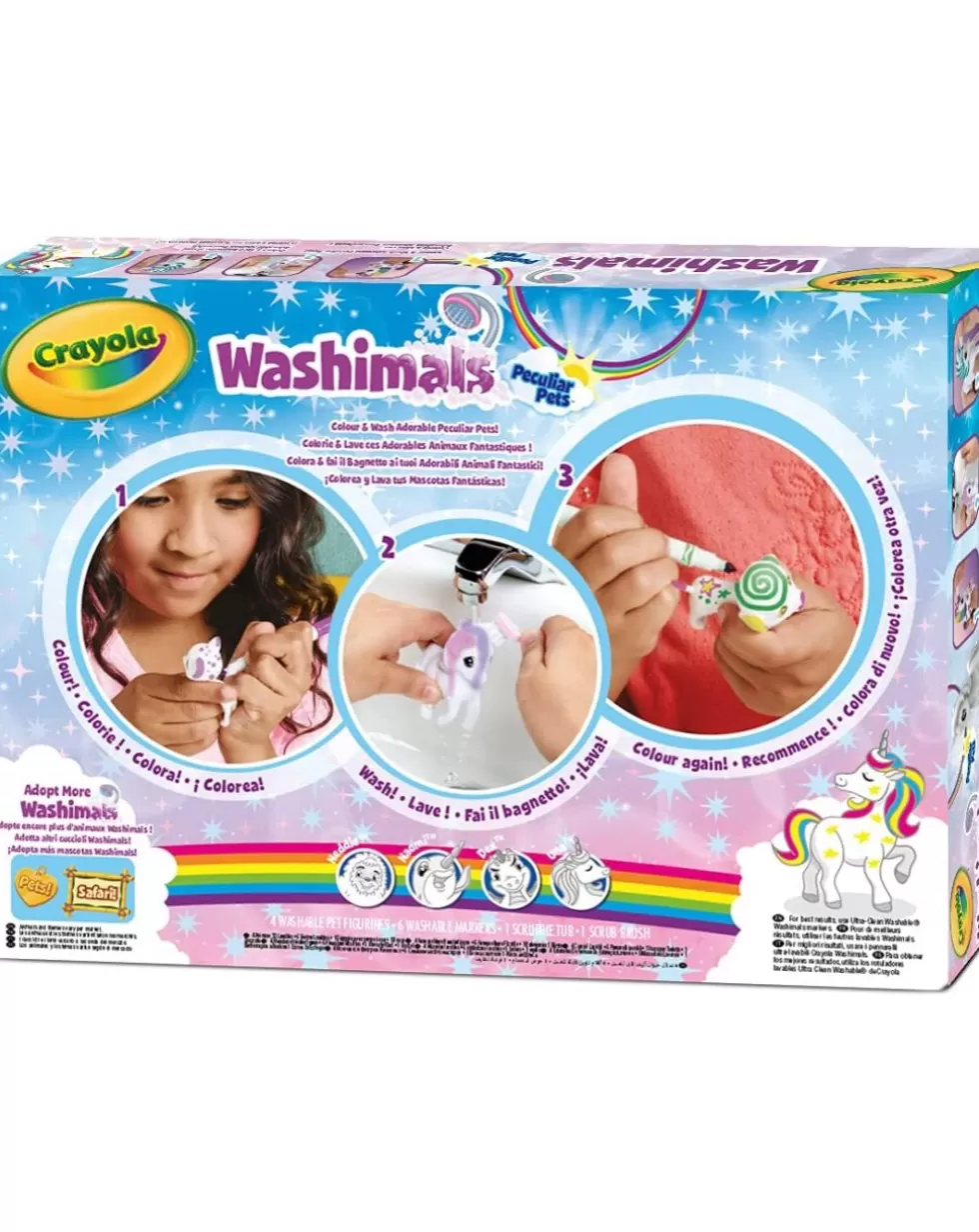 Washimals Peculiar Pet Set Attivita 25-7191 --Crayola Cheap